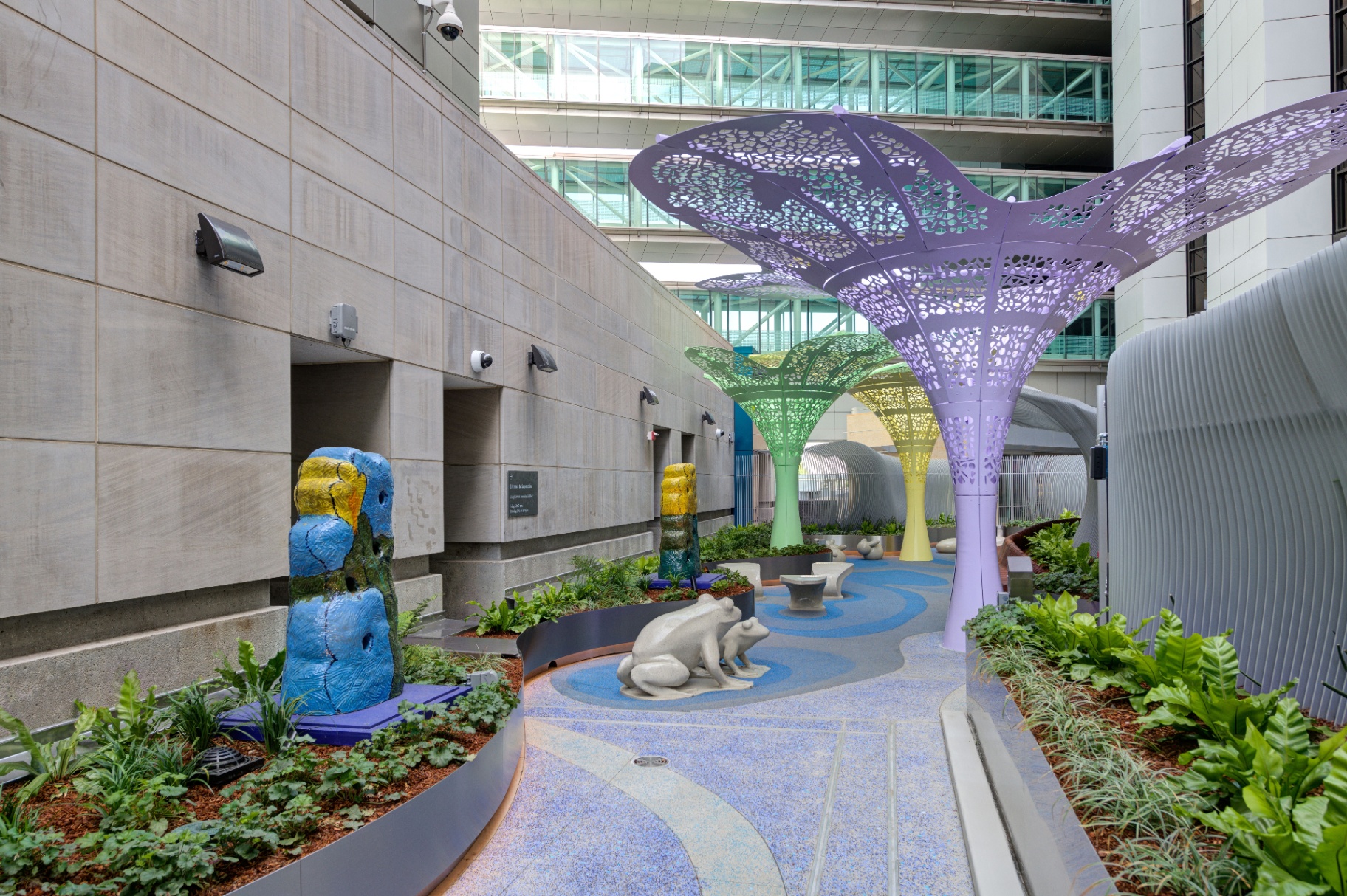 Cedars-Sinai · Healing Garden, Los Angeles, CA